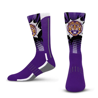 LSU Comic Inspired Socks