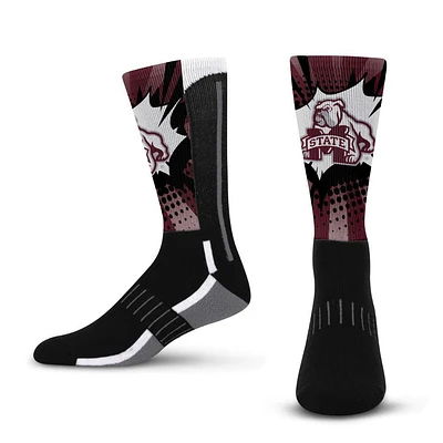 Mississippi State YOUTH Comic Inspired Socks