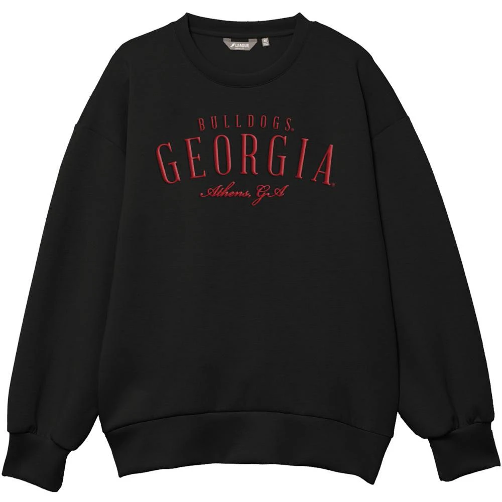 Georgia League Monterey Embroidered Fleece Crew