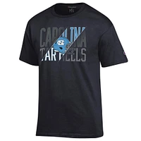 UNC Champion Tonal/Diagonal Football Tee