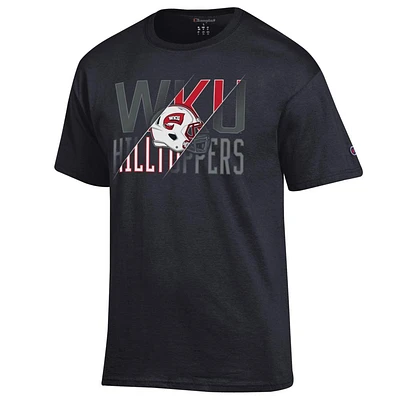 Western Kentucky Champion Tonal/Diagonal Football Tee
