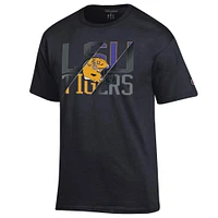 LSU Champion Tonal/Diagonal Football Tee