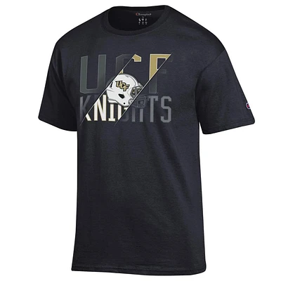 UCF Champion Tonal/Diagonal Football Tee