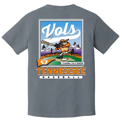 Tennessee Baseball Time Comfort Colors Tee