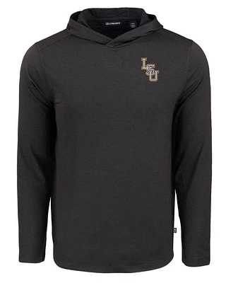 LSU Baseball Cutter & Buck Coastline Epic Comfort Hooded Shirt