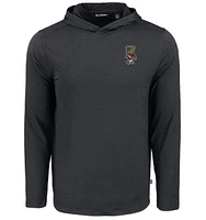 Mississippi State Cutter & Buck Walking Bully Coastline Epic Comfort Hooded Shirt