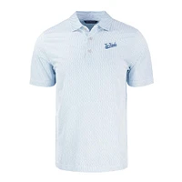 UNC Cutter & Buck Tar Heels Script Pike Symmetry Print Polo