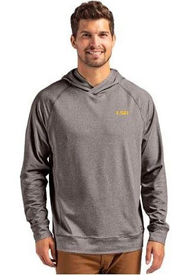 LSU Cutter & Buck Adapt Heathered Hoodie