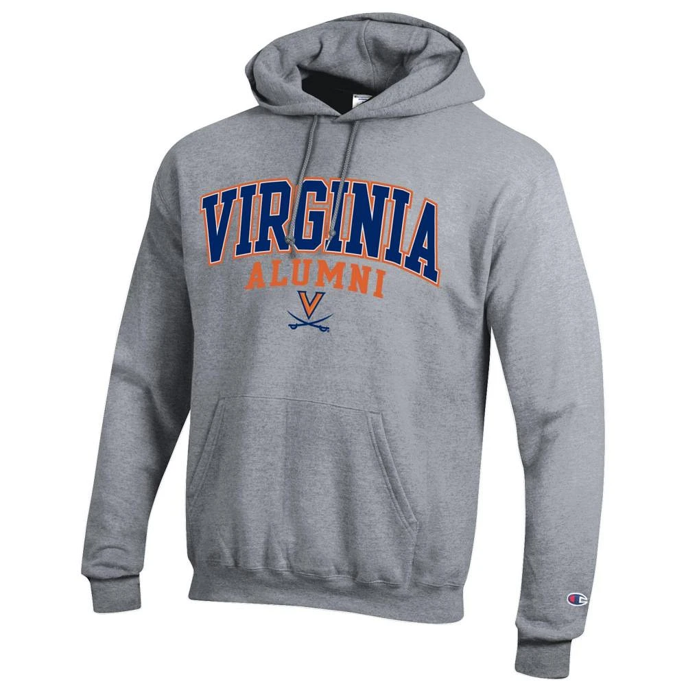 Virginia Champion Fleece Screen Print Alumni Hoodie