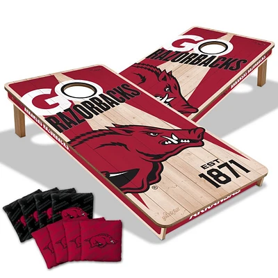 Arkansas You the Fan Cornhole Board Set