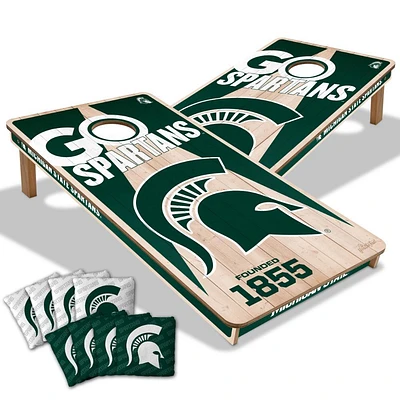 Michigan State You the Fan Cornhole Board Set