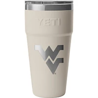 West Virginia Yeti 30 Oz Rambler Stackable Cup