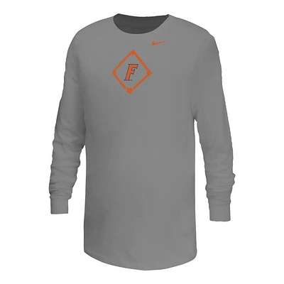 Florida Nike YOUTH Dri-Fit Legend Baseball Diamond Long Sleeve Tee
