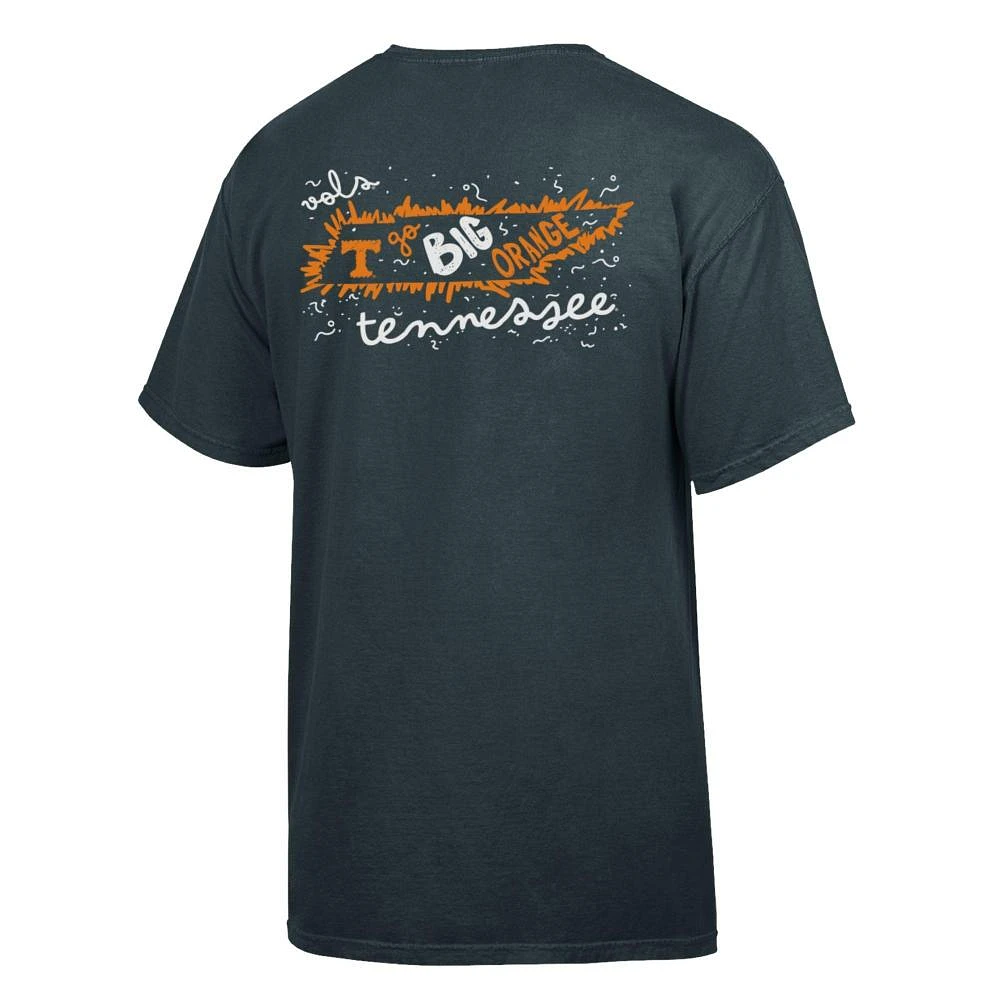 Tennessee Comfort Wash State Motto Script Tee