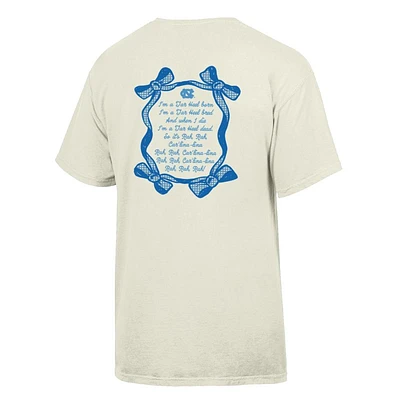 UNC Comfort Wash Ribbon Frame Fight Song Tee