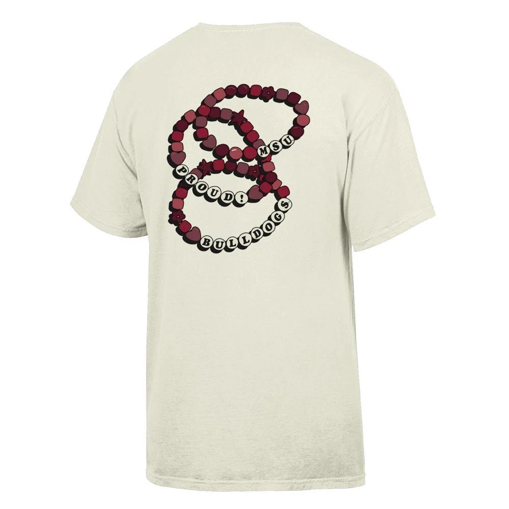 Mississippi State Comfort Wash Friendship Bracelet Tee