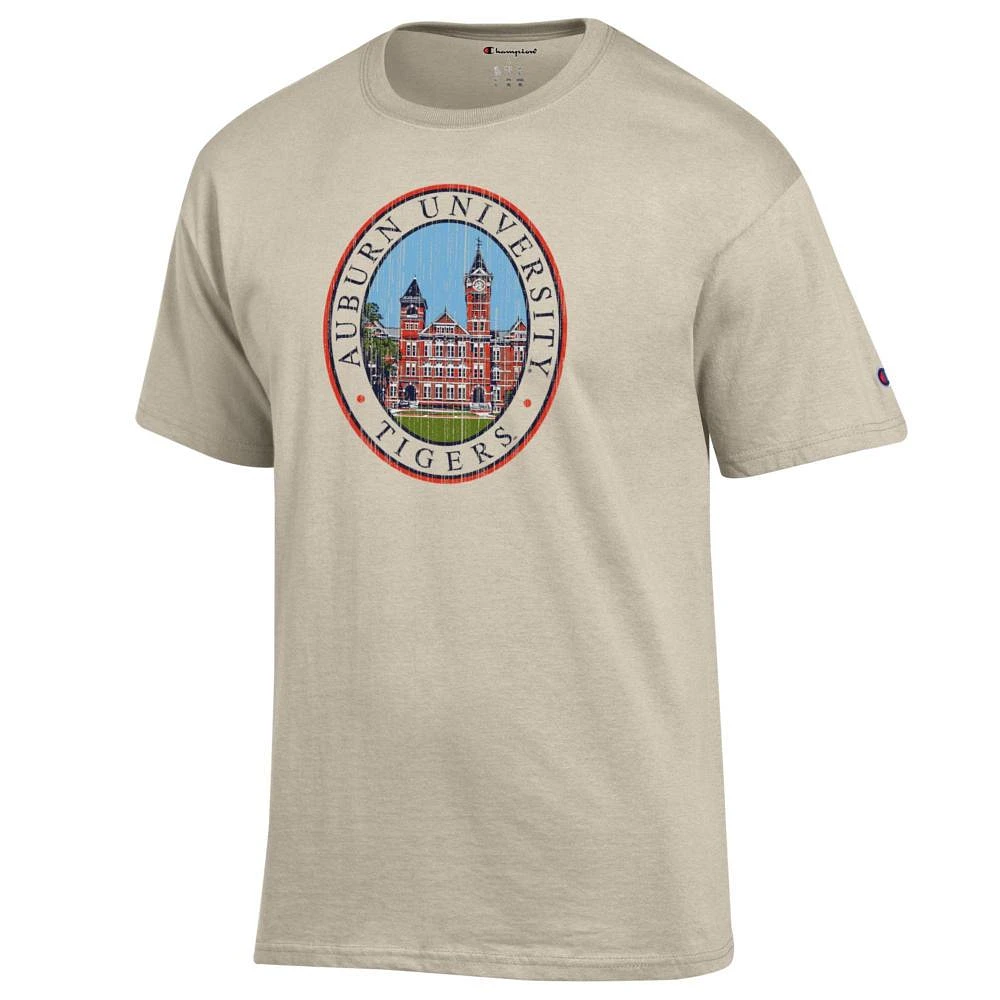 Auburn Champion Campus Landmark Oval Tee