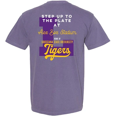 LSU Bayou Apparel Baseball Home of the Tigers Comfort Colors Tee