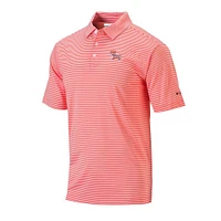 Clemson Columbia Golf Vault Tiger Omni-Wick Club Invite Polo