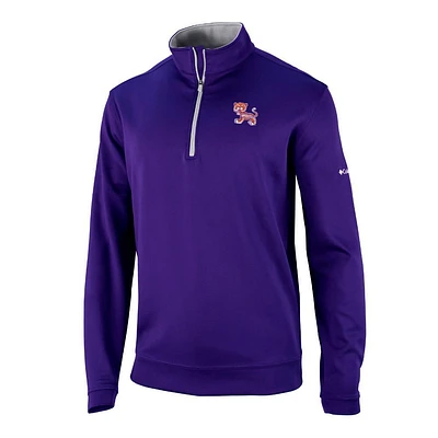Clemson Columbia Golf Vault Tiger Omni-Wick Wickham Hills 1/4 Zip Pullover