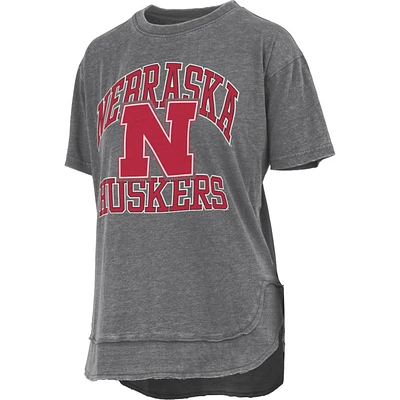 Nebraska Pressbox Wayne Poncho Tee