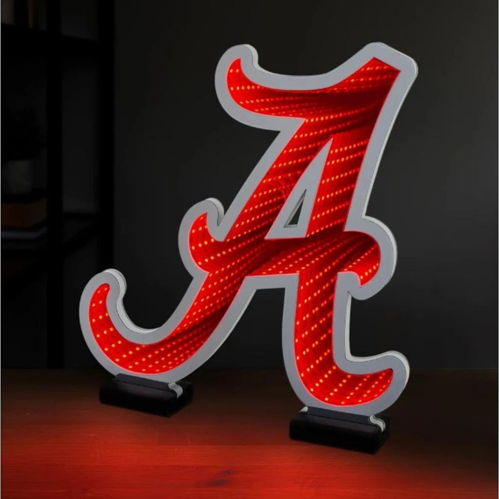 Alabama LED Infinity Logo Light