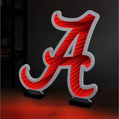 Alabama LED Infinity Logo Light