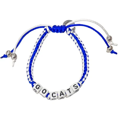 Kentucky Box Braid Bead Adjustable Bracelet