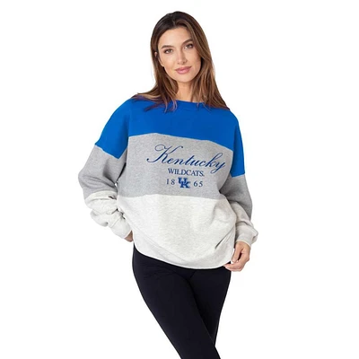 Kentucky Chicka-D Admissions Embroidered Colorblock Crew