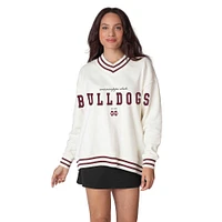 Mississippi State Chicka-D Semester Letterman Applique V-Neck Pullover