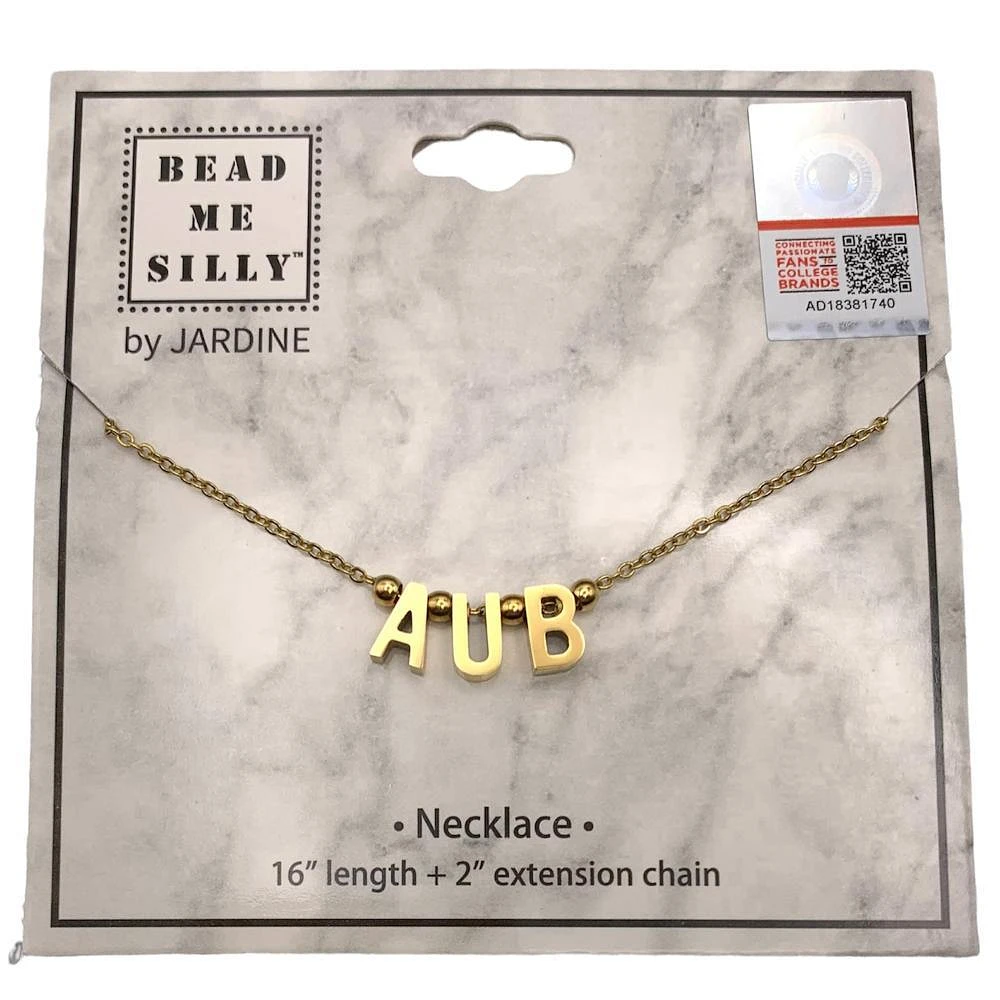 Auburn Initial Necklace