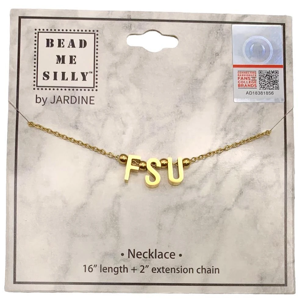 Florida State Initial Necklace