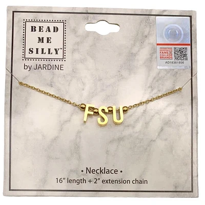 Florida State Initial Necklace