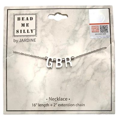 Nebraska Initial Necklace