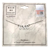 UNC Initial Necklace