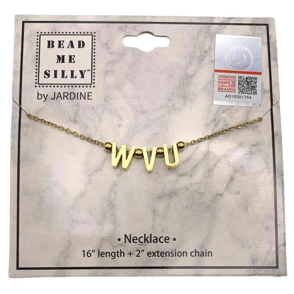 West Virginia Initial Necklace