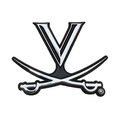 Virginia Chrome Auto Emblem