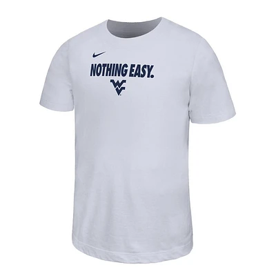 West Virginia Nike YOUTH Dri-Fit Legend Bench Tee