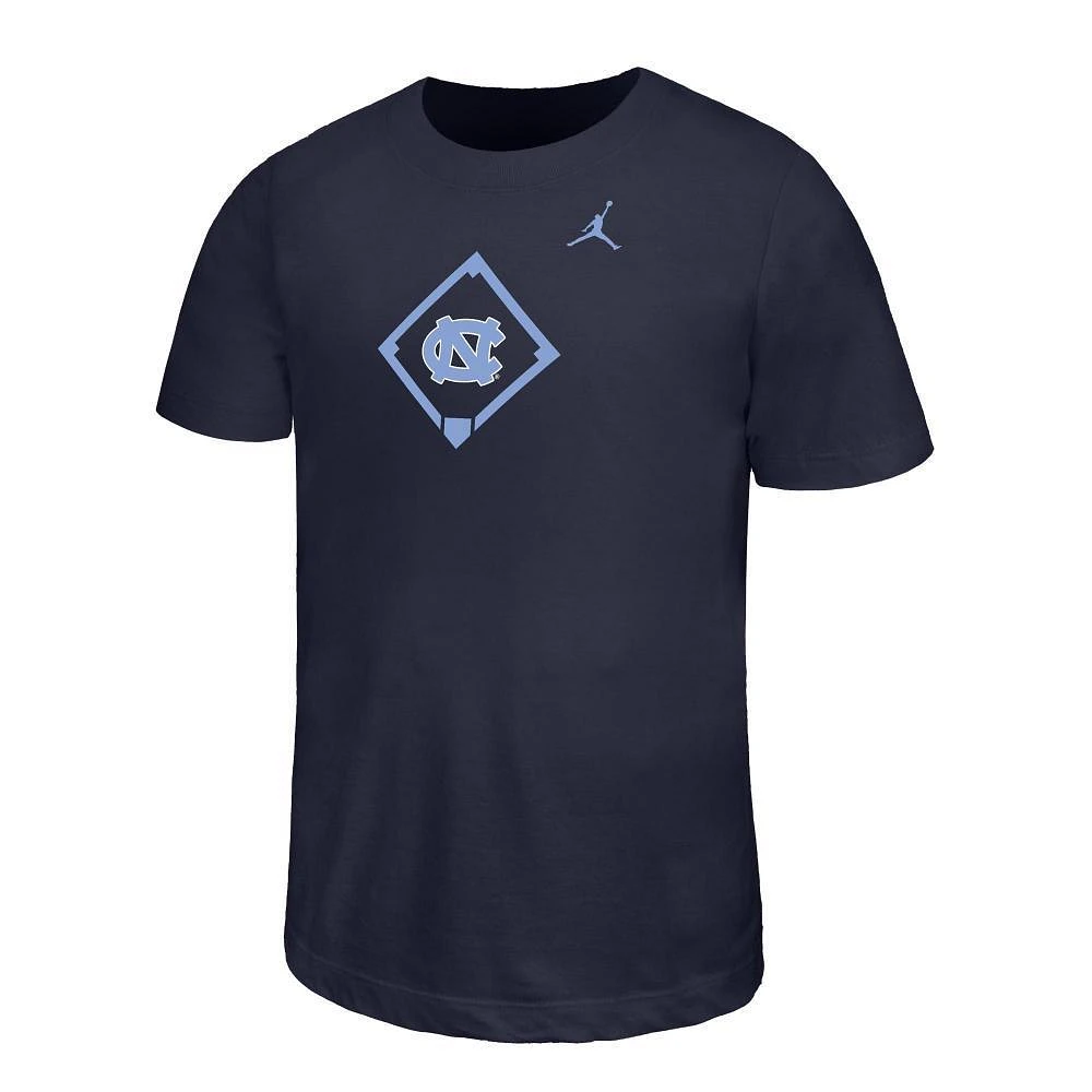 UNC Jordan Brand YOUTH Dri-Fit Legend Baseball Diamond Tee