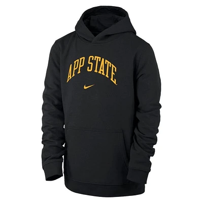 App State Nike YOUTH Arch Club Fleece Hoodie