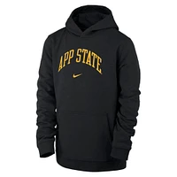 App State Nike YOUTH Arch Club Fleece Hoodie