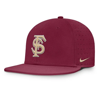 Florida State Nike Dri Fit True Structured Aero Bill Baseball Hat