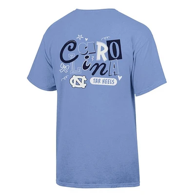 UNC Comfort Wash Multi Font Tee