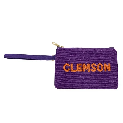 Clemson Capri Designs Beaded Accessory Case