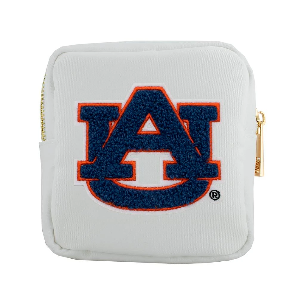 Auburn Capri Designs Varsity Patch Accessory Pouch
