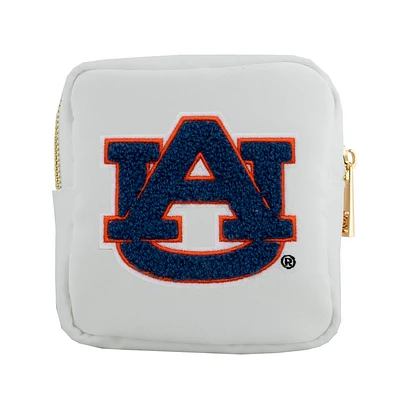 Auburn Capri Designs Varsity Patch Accessory Pouch