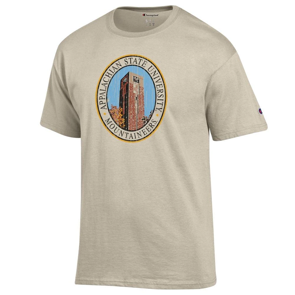 App State Champion Campus Landmark Oval Tee