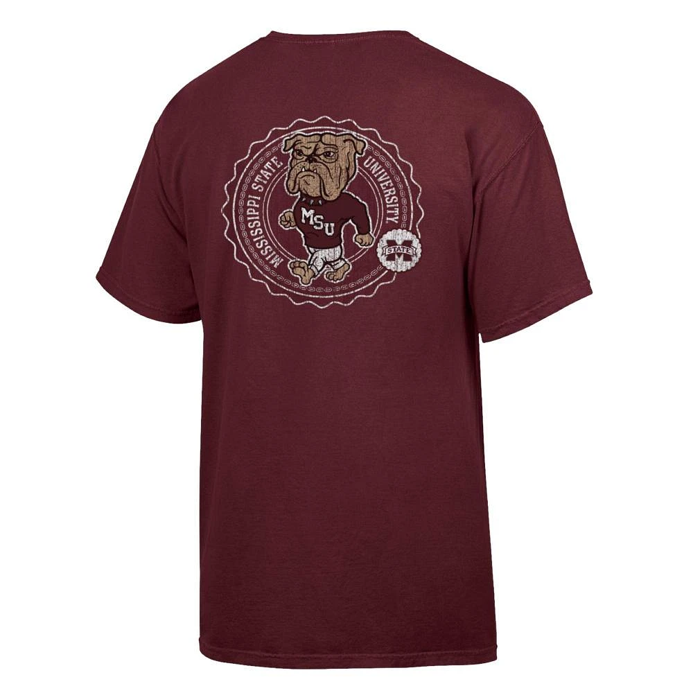 Mississippi State Comfort Wash Bully Seal Tee