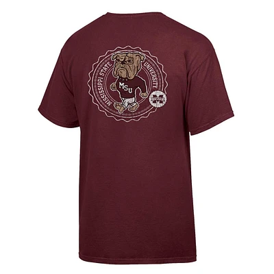 Mississippi State Comfort Wash Bully Seal Tee
