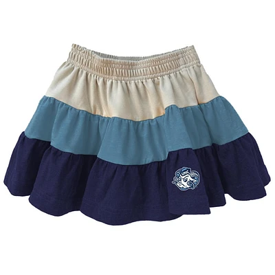 UNC Wes and Willy Kids Tiered Skort